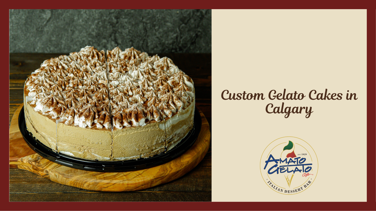 Gelato Cakes Calgary